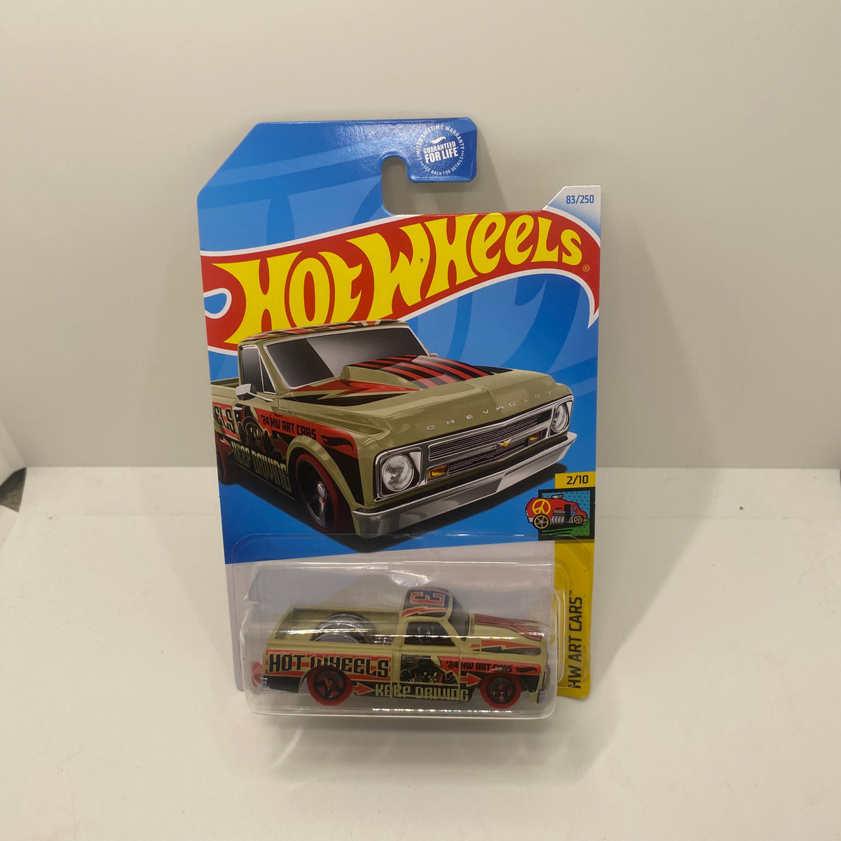 2024 Hot wheels D/E Case 67 Chevy C10 USA Carded