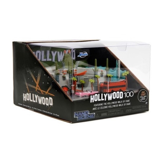 Jada Nano Scene Hollywood Walk of Fame Diorama - Kev's Diecast