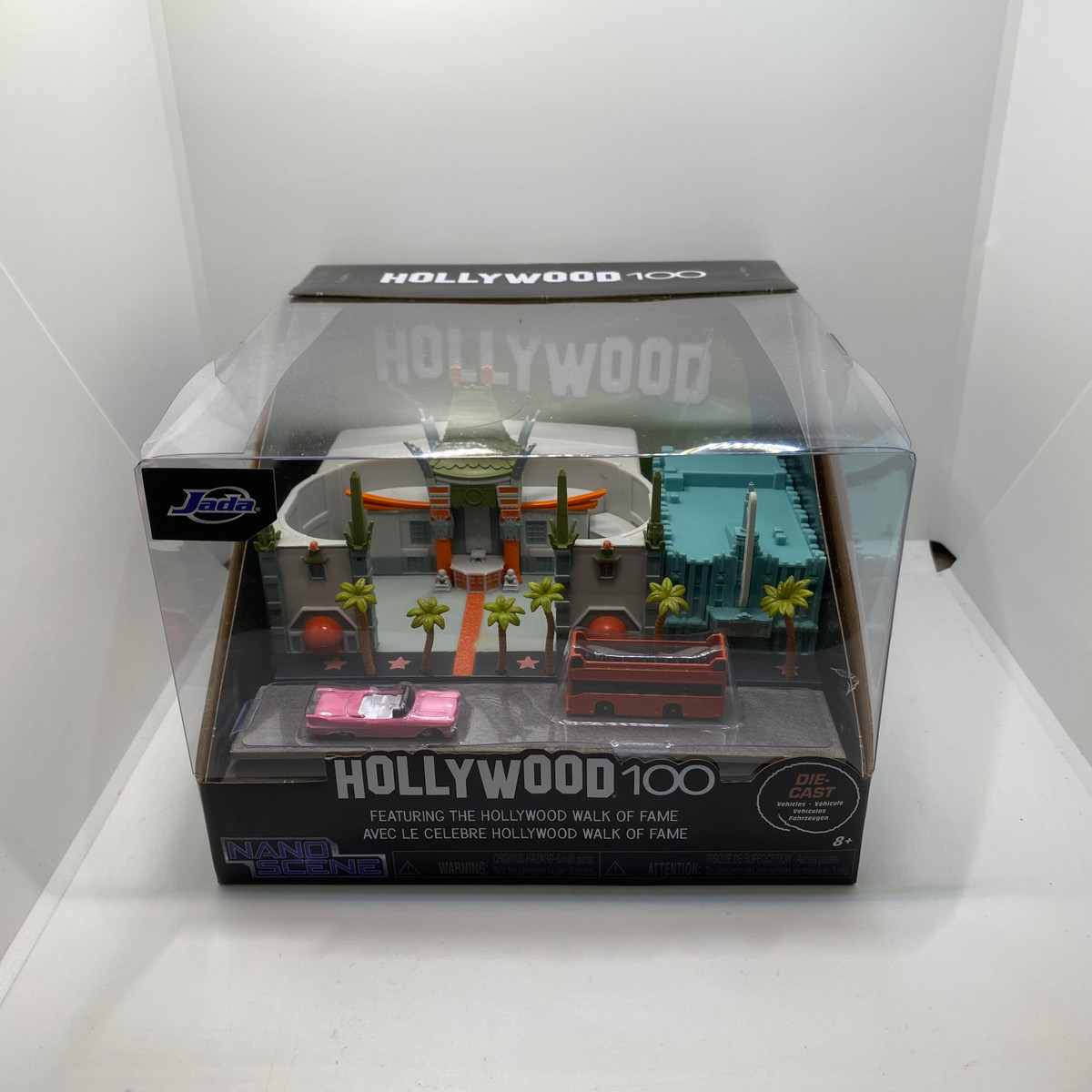 Jada Nano Scene Hollywood Walk of Fame Diorama - Kev's Diecast