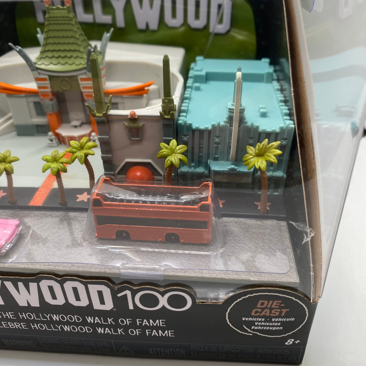 Jada Nano Scene Hollywood Walk of Fame Diorama - Kev's Diecast