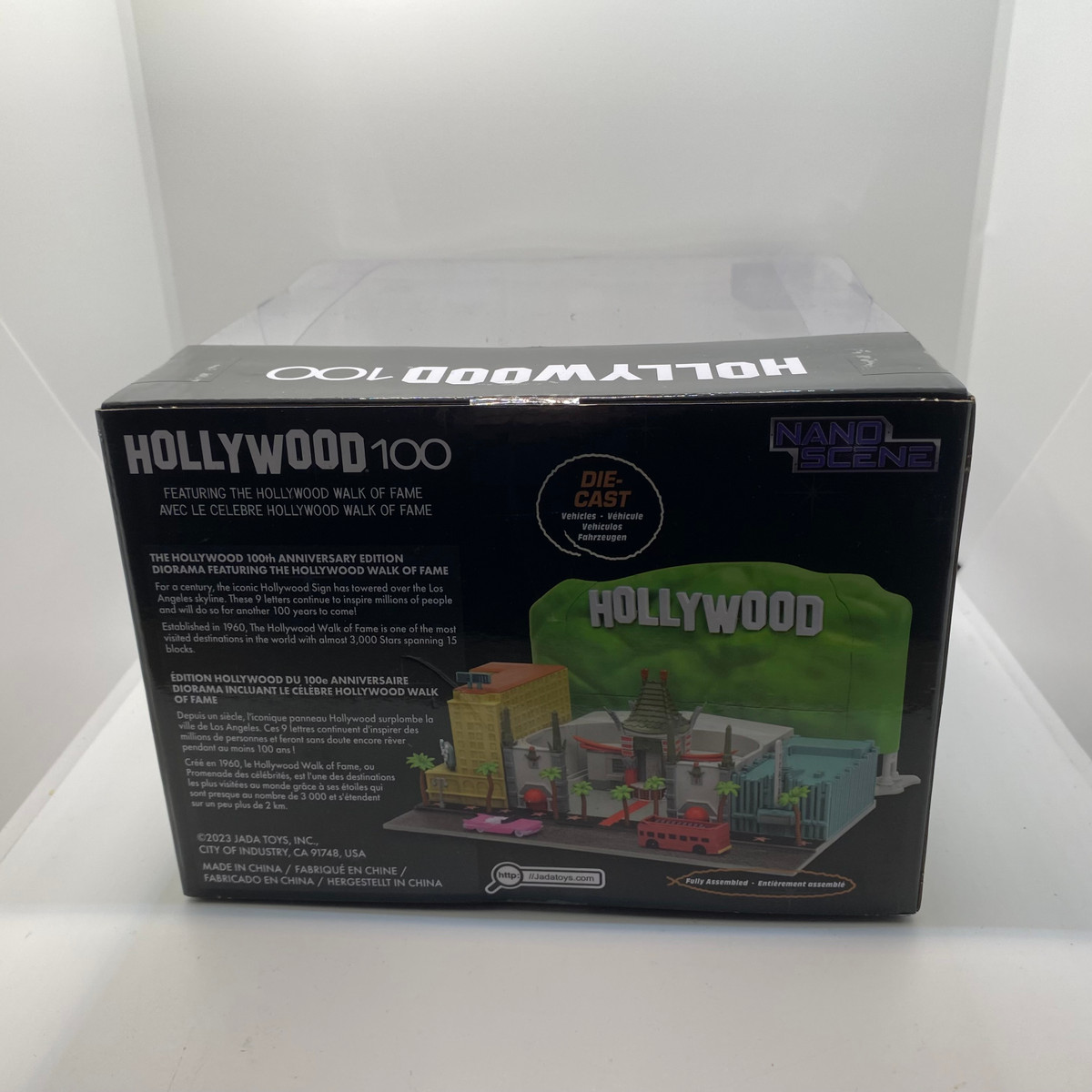 Jada Nano Scene Hollywood Walk of Fame Diorama - Kev's Diecast