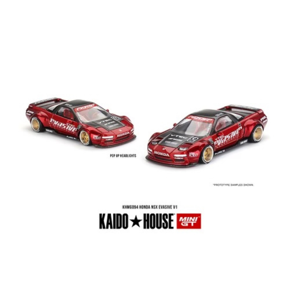 Kaido House x Mini GT 1:64 Honda NSX Evasive V1 - Kev's