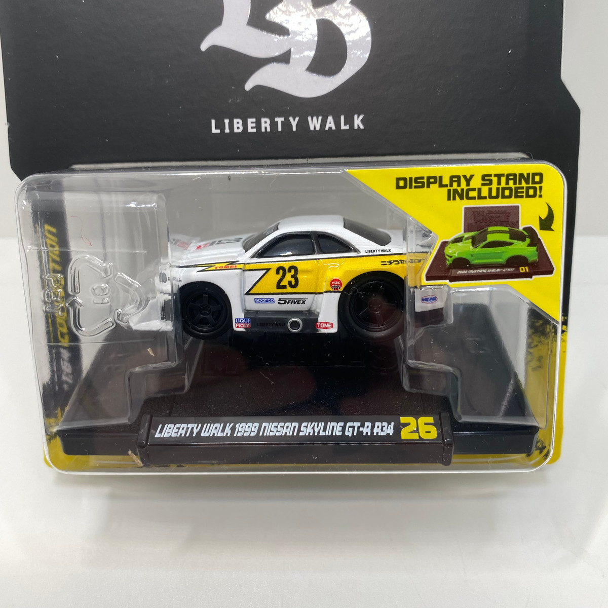 Muscle Machines 1:64 LBWK Nissan GT-R R34 Super Silhouette