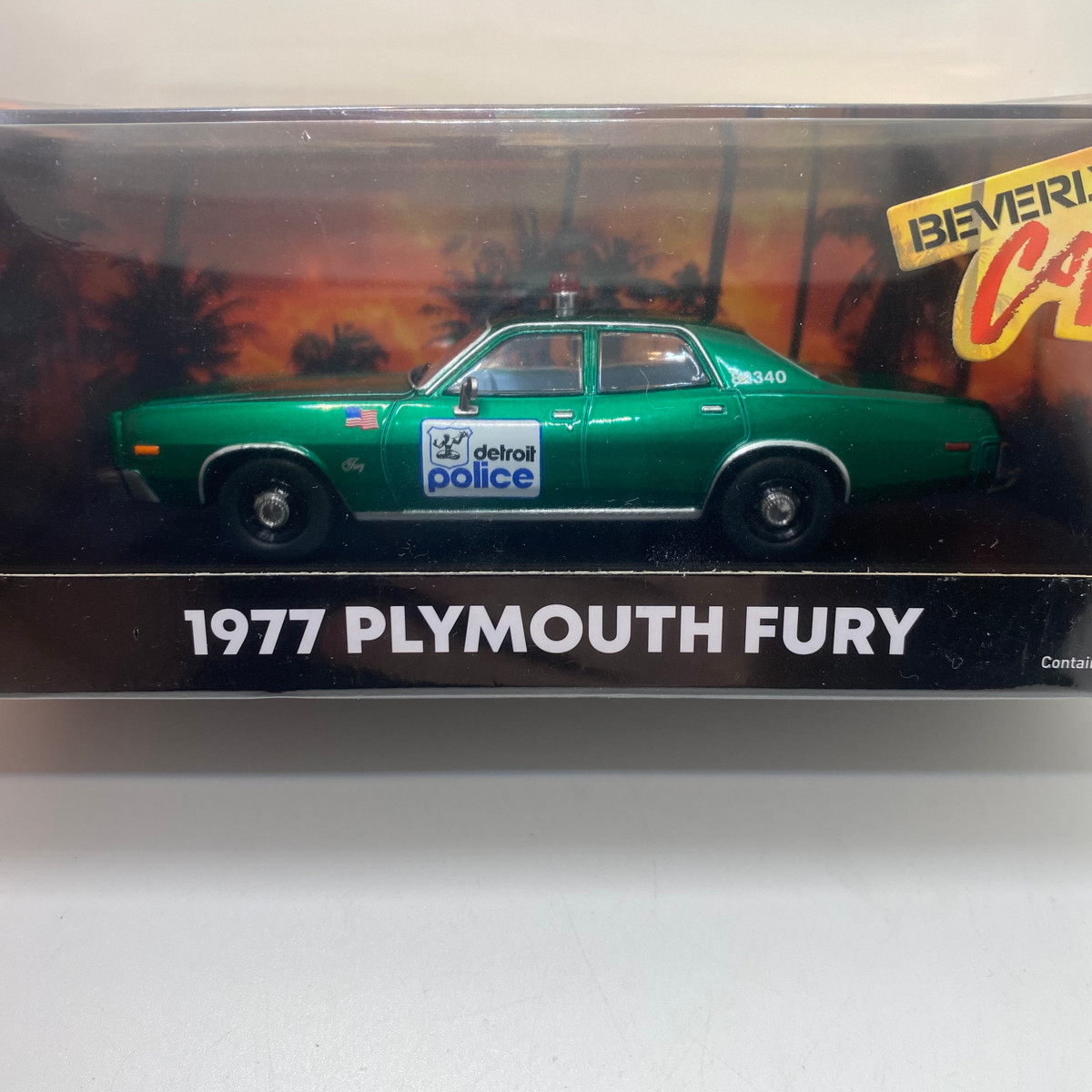 グリーンライト プリマス　フューリーデトロイトポリス - ビバリーヒルズ　コップ グリーンライト プリマス フューリー デトロイトポリス