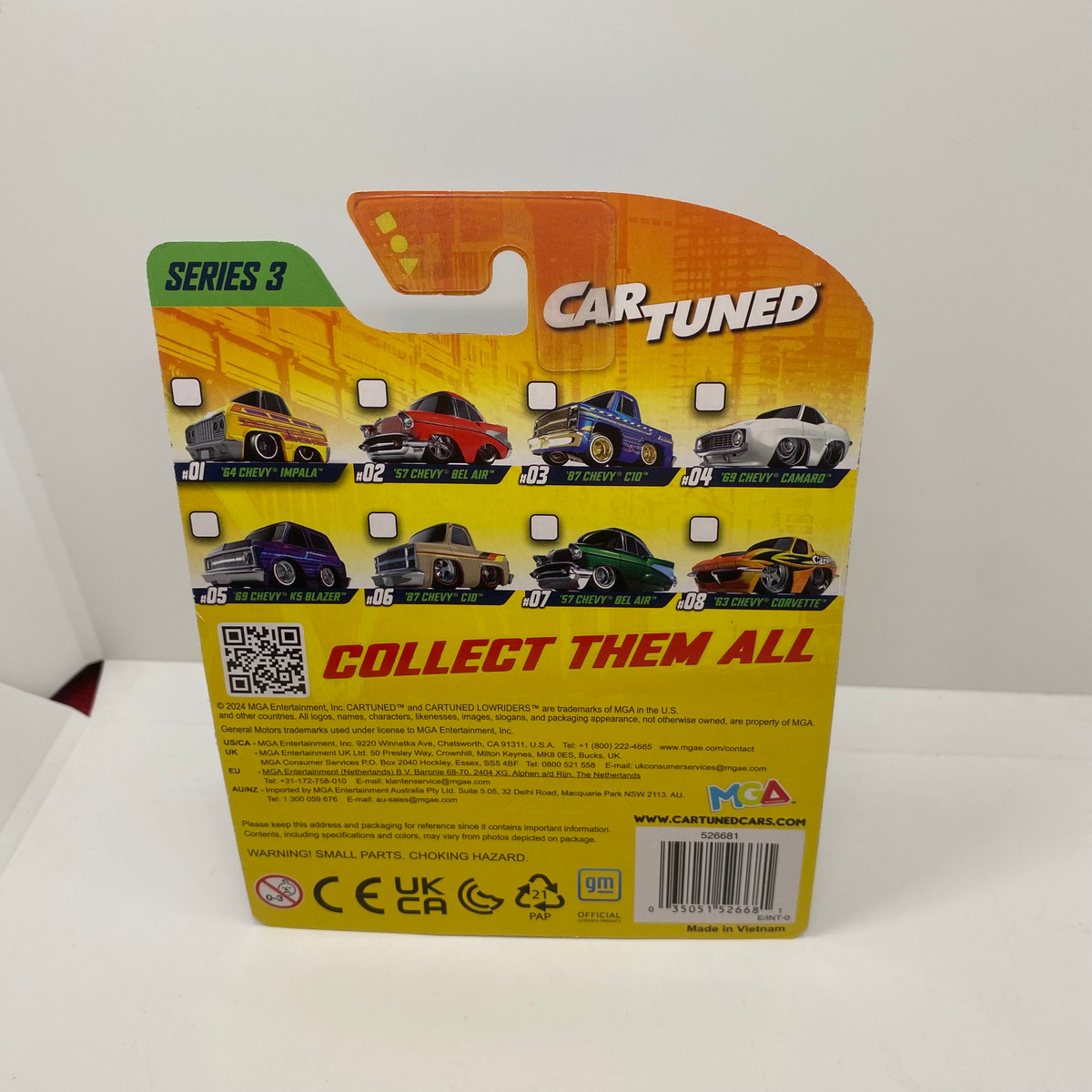 Car Tuned Mainline Complete Set Of 8 Vehicles Series 3 No