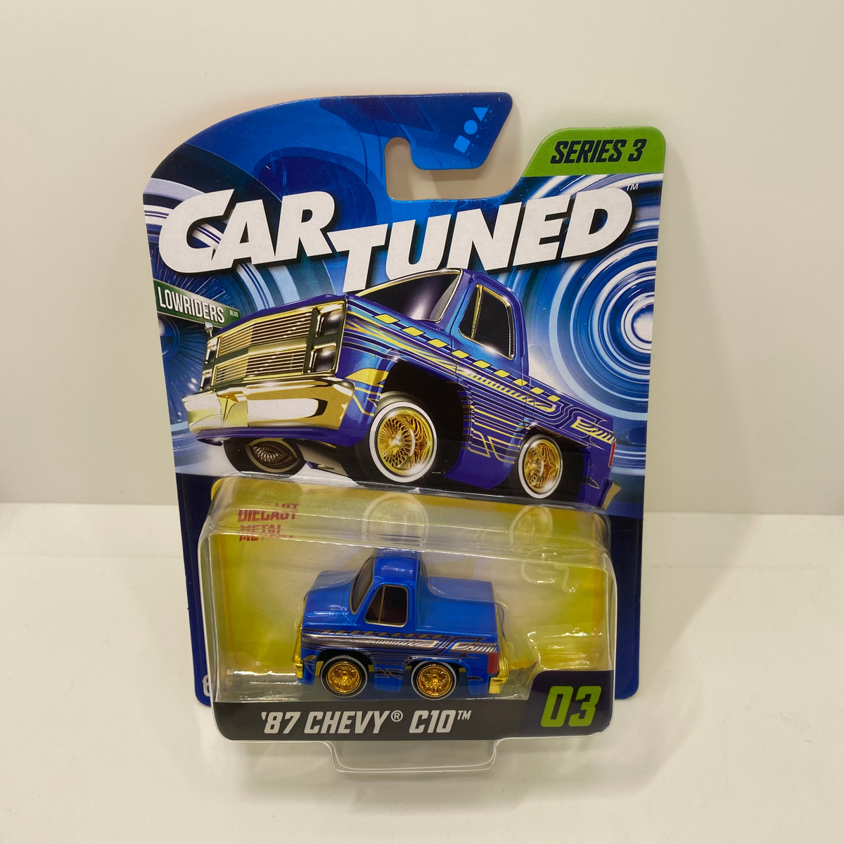 Car Tuned Mainline Lowriders 87 Chevy C10 Series 3 - Kev's Diecast