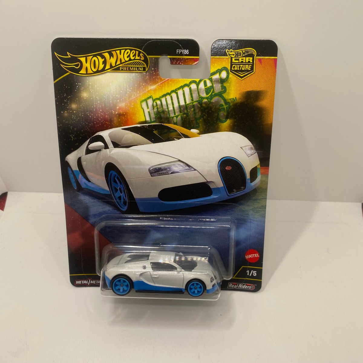 2025 Hot wheels Car Culture Hammer Drop Bugatti Veyron Release F