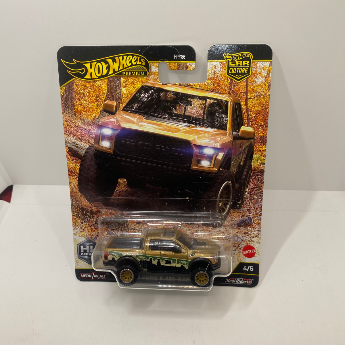 2025 Hot wheels Car Culture Off Road 2017 Ford F-150 Raptor
