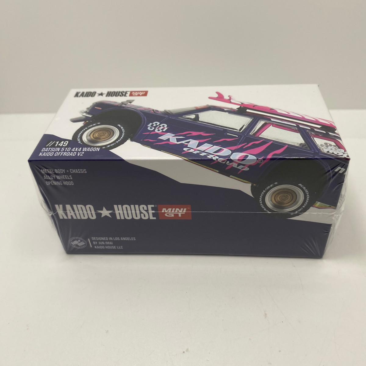 Kaido House x Mini GT 1/64 Datsun 510 4×4 Wagon Kaido