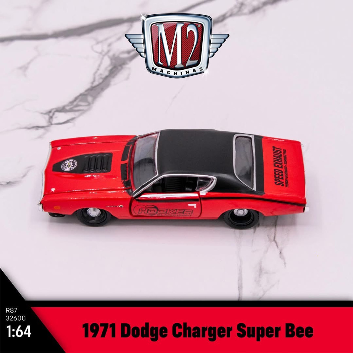 ●M2 Machines 1971 Dodge Charger 　チェイス M2 MACHINES CHASE 1971 DODGE CHARGER SUPER BEE DETROIT