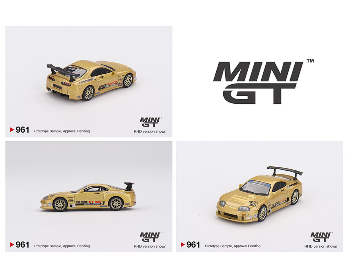 Mini GT 1:64 Toyota Supra (A80) Top Secret GT-300 – Top