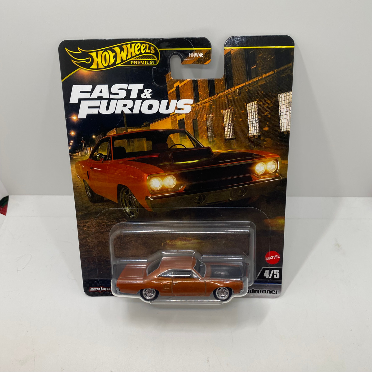 Hot Wheels Fast & Furious - Plymouth Road Runner 1970 Custom Avec Échange De Roues Super - Neuf