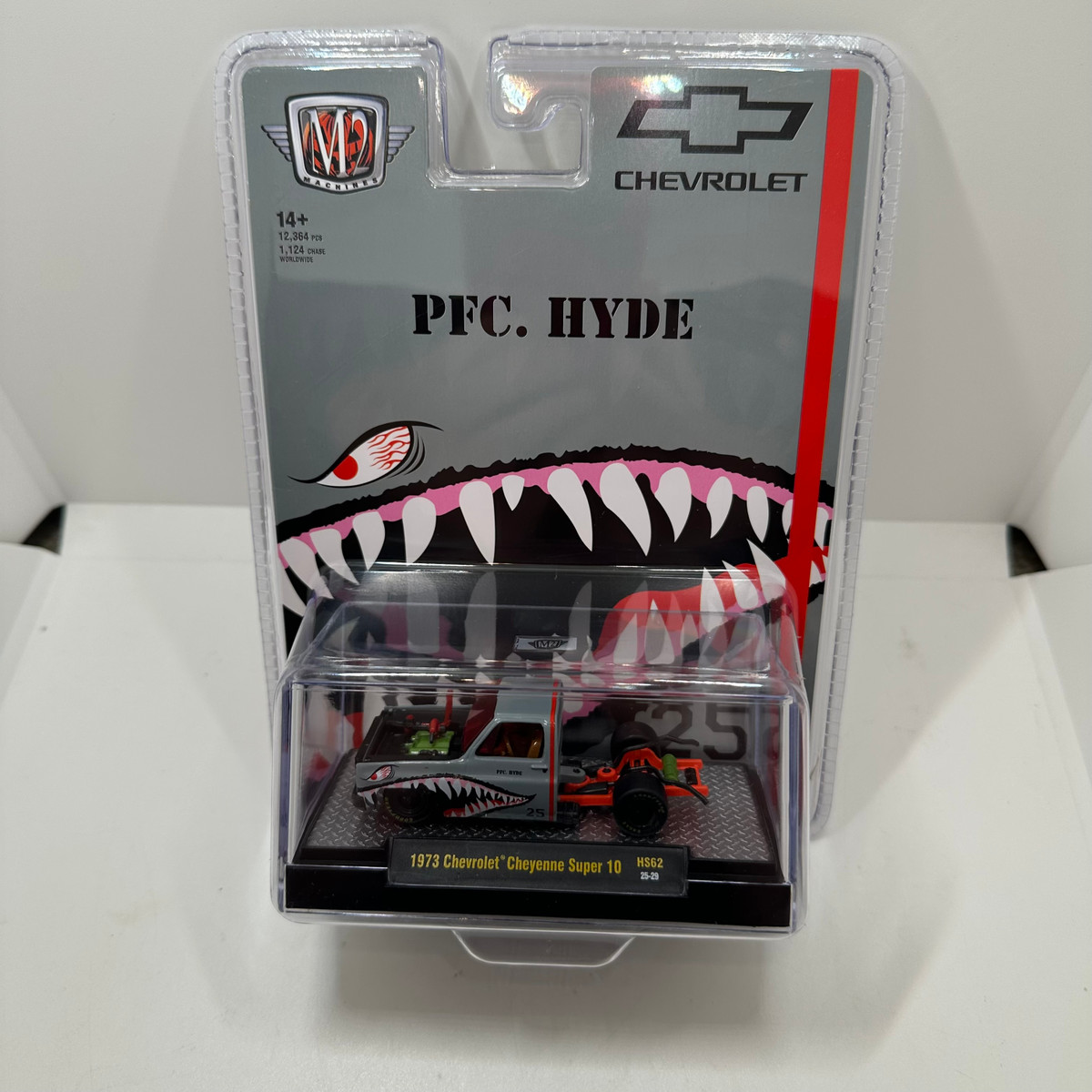 M2 Machines 1:64 1973 Chevrolet Cheyenne Super 10 “PFC. HYDE
