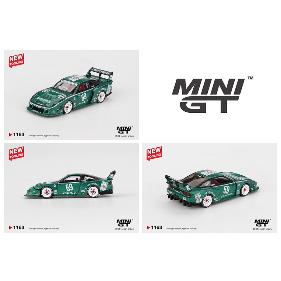 PREORDER: Mini GT 1:64 Nissan LB-Super Silhouette 180SX 2026 TAS