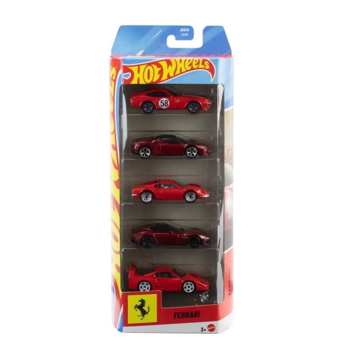 Hot Wheels フェラーリ ミニカーセット 2026 Hot wheels 1:64 Ferrari 5 Car Pack - Kev's Diecast Collectibles