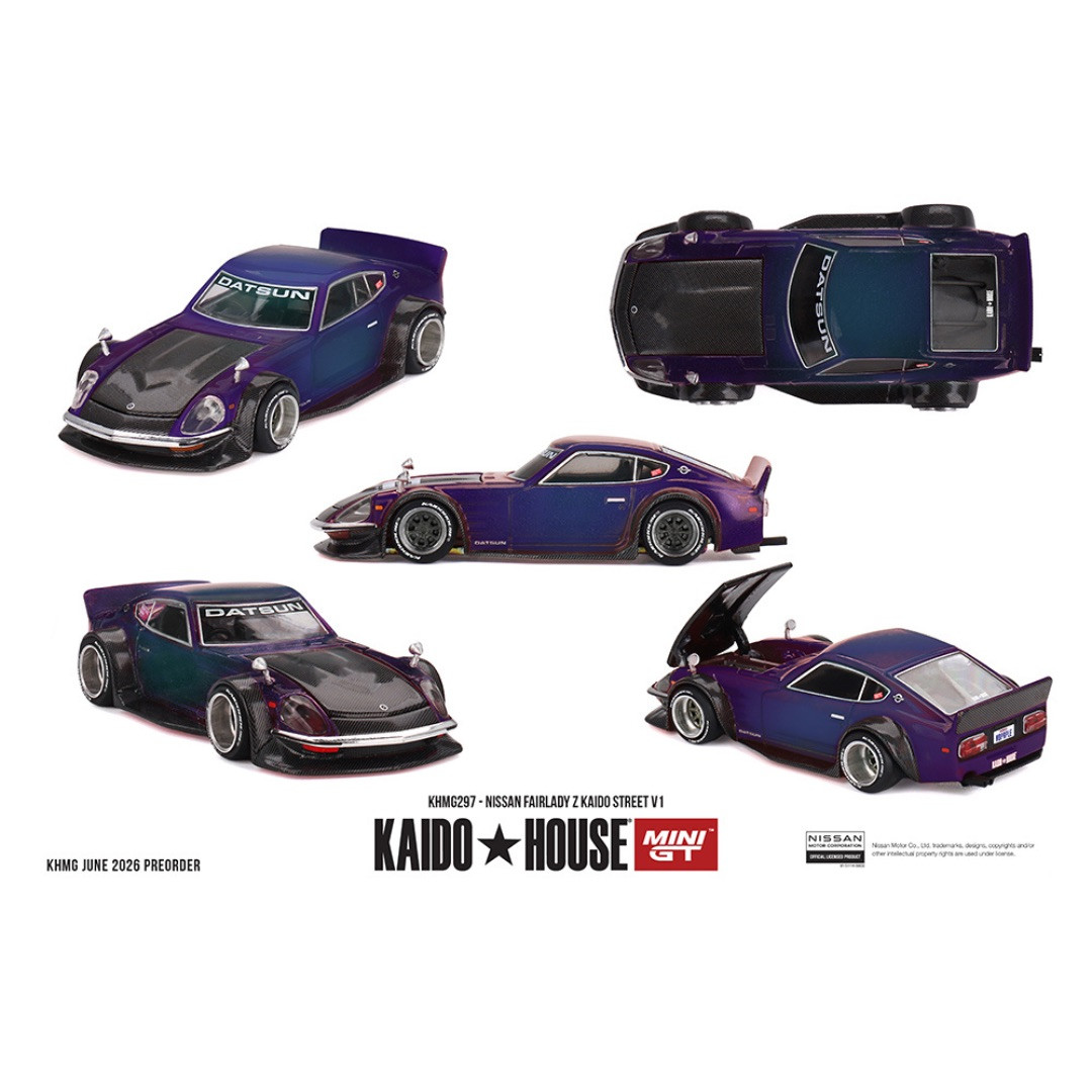 PREORDER: Kaido House x Mini GT 1:64 Nissan Fairlady Z Kaido