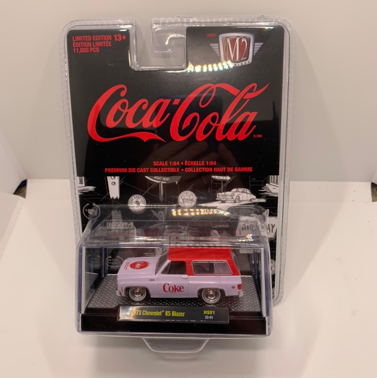 M2 Machines Coca Cola 1973 Chevrolet K5 Blazer Hobby Exclusive