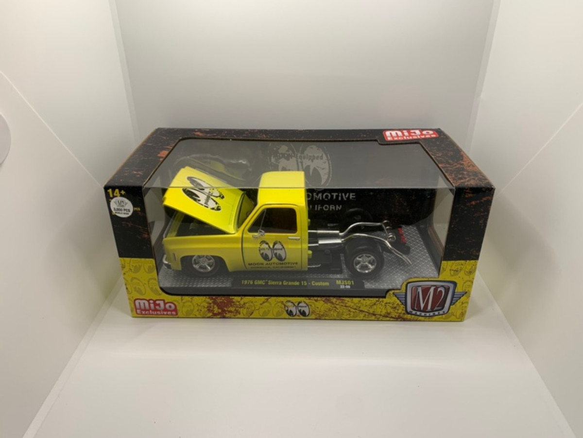 M2 Machines 1:24 1976 GMC Sierra Grande 15 Mooneyes Custom Limited Edition  MIJO Exclusives