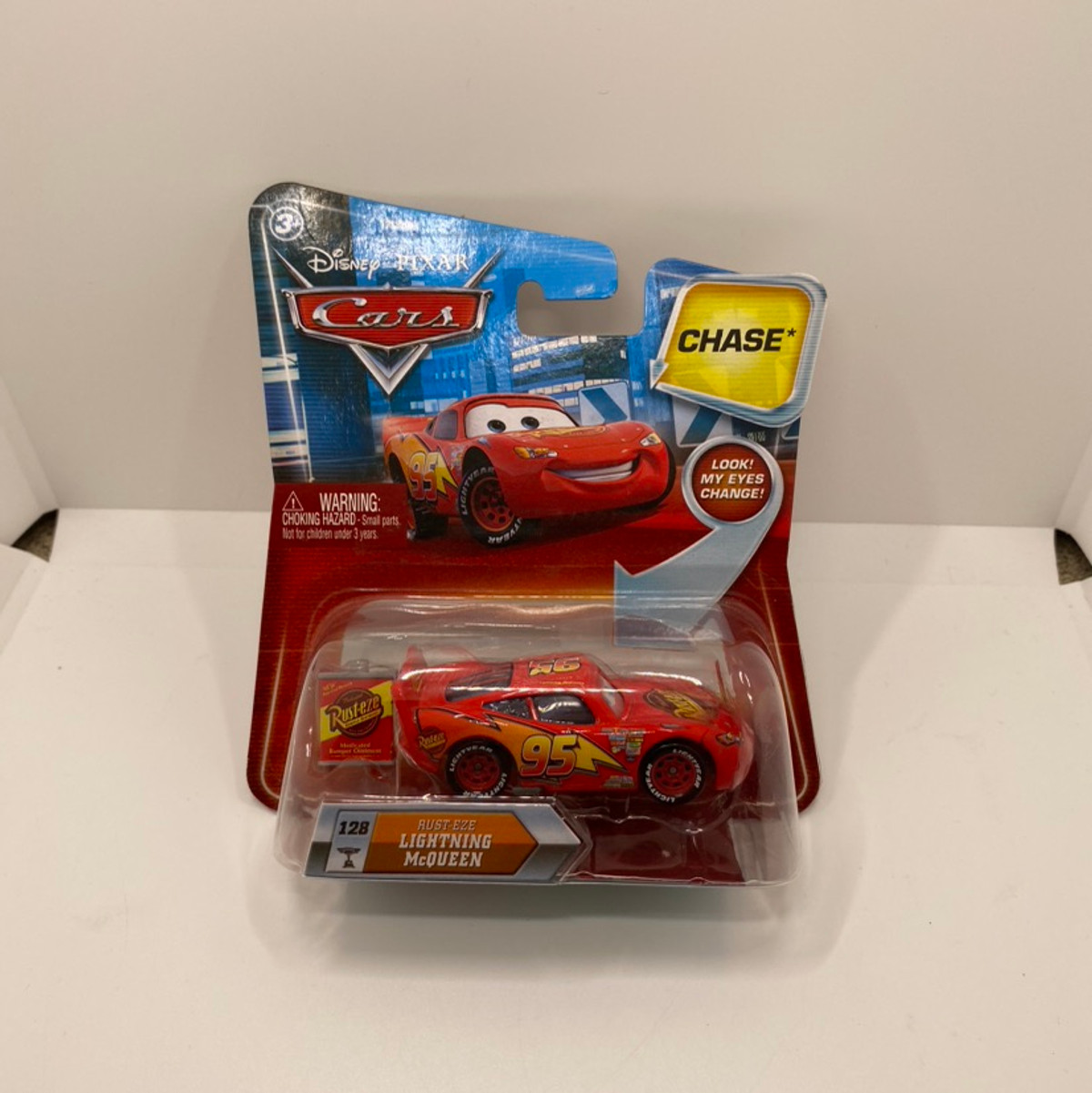 2009 Disney Pixar Cars Chase Rust-Eze Lightning McQueen - Kev's Diecast  Collectibles