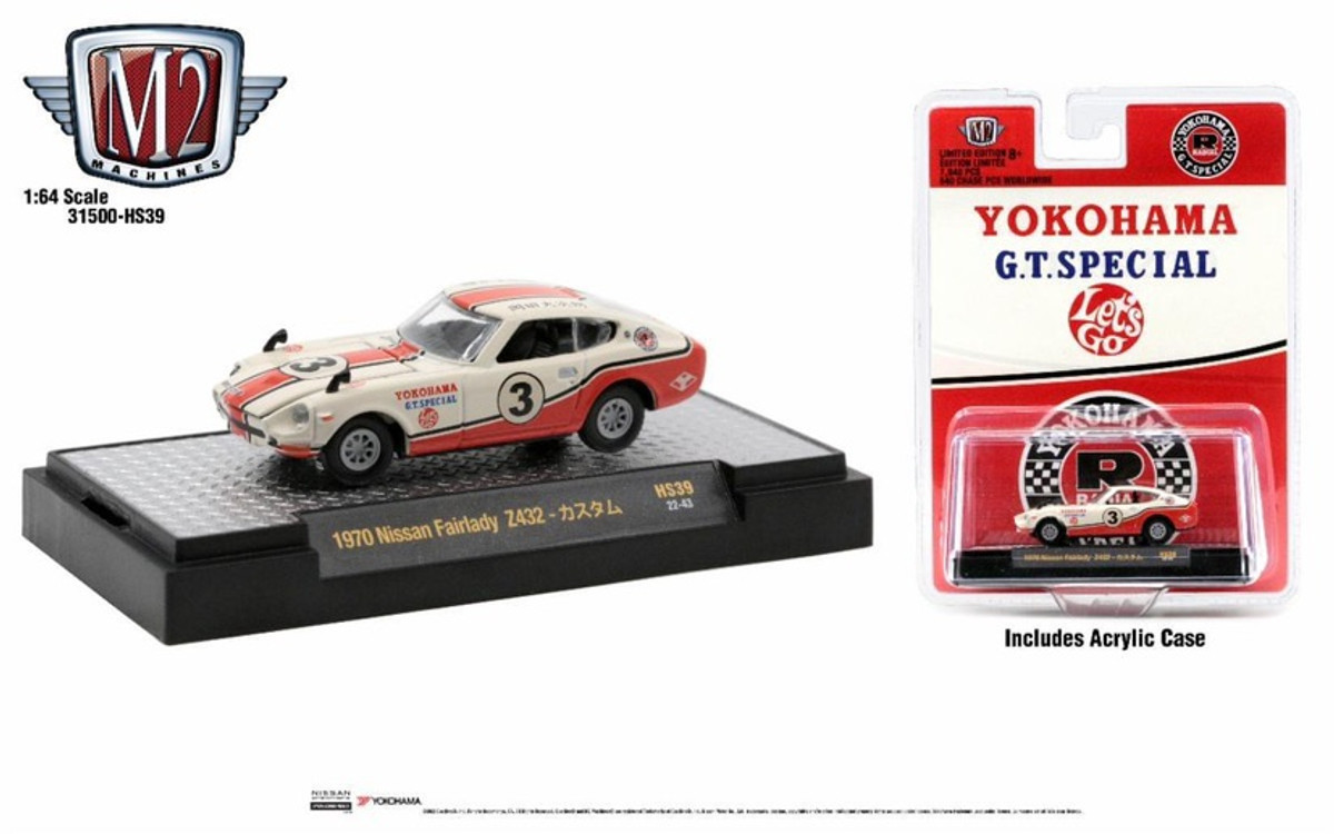 M2 Machines 1970 Nissan Fair Lady Z432 Yokohama Hobby Exclusive