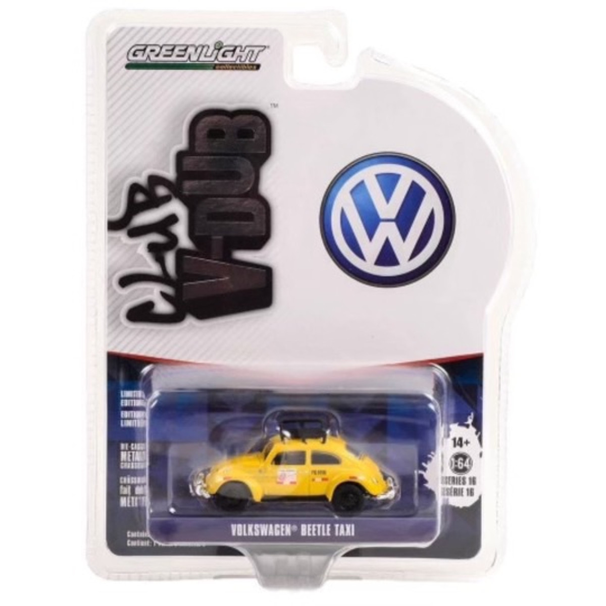 Greenlight Club V-Dub Volkswagen Beetle Taxi Series 16 