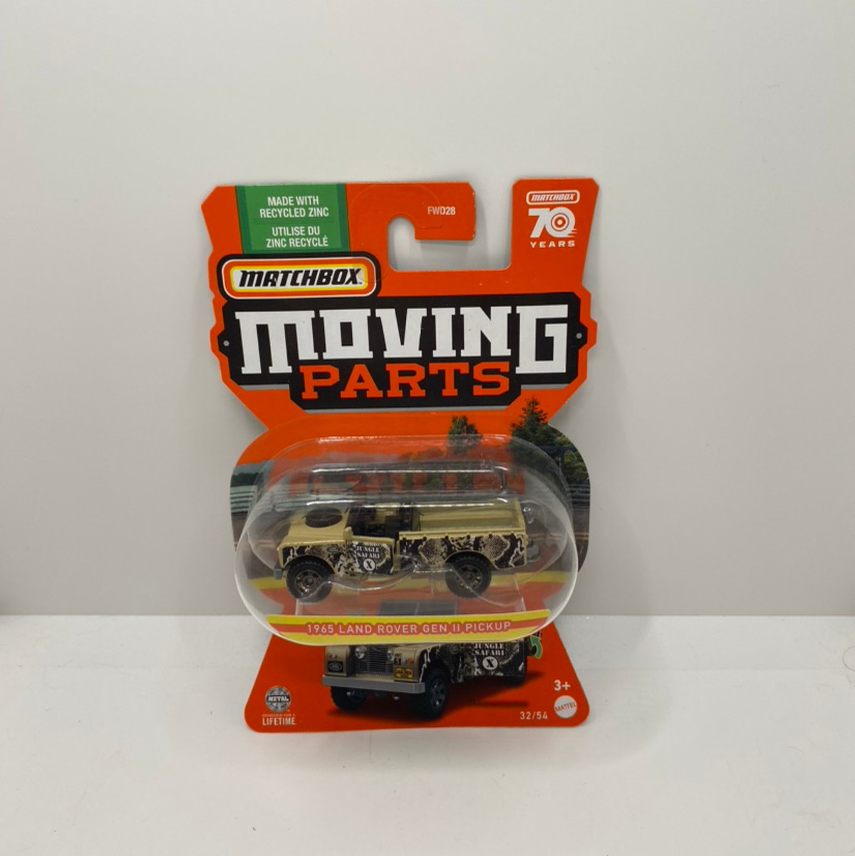 2023 Matchbox Moving Parts 1965 Land Rover Gen II Pickup 