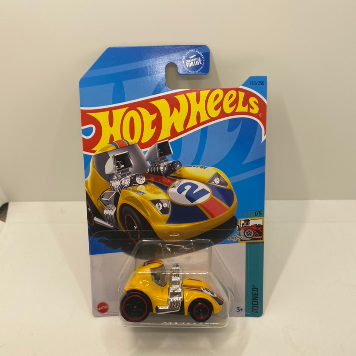 2023 Hot wheels P Case Tooned Twin Mill USA Carded 