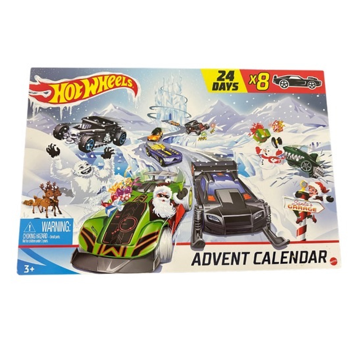 2020 Hot wheels Advent Calendar With 8 Cars 