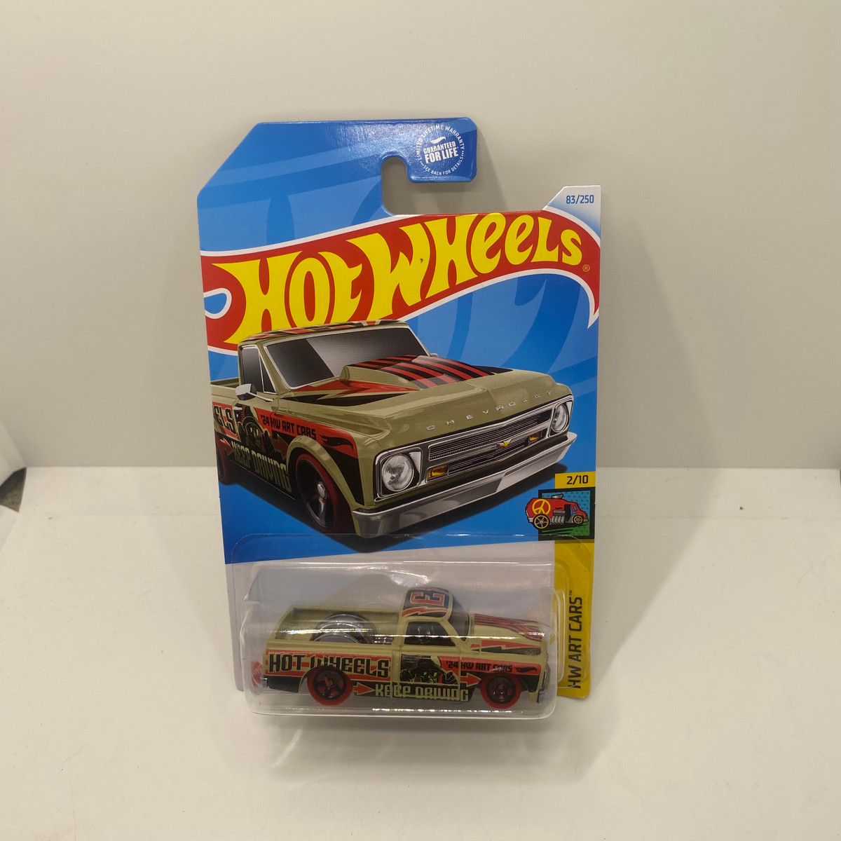 2024 Hot wheels D/E Case 67 Chevy C10 USA Carded 
