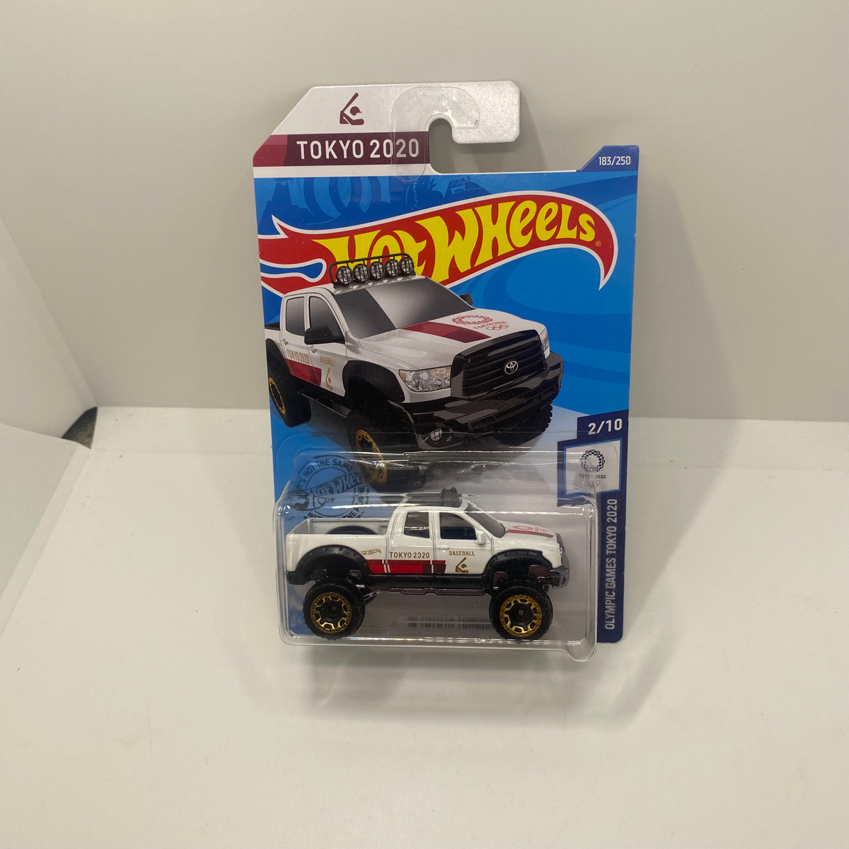 2020 Hot wheels Tokyo Olympic Games 10 Toyota Tundra White Version 