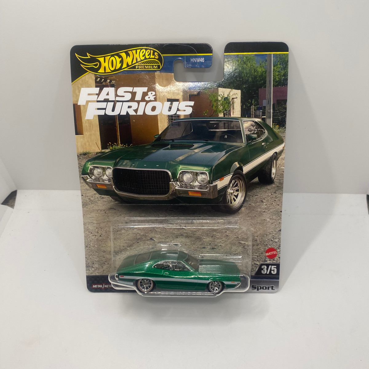2024 Hot wheels Fast & Furious Premium 1972 Ford Gran Torino Sport Release F 
