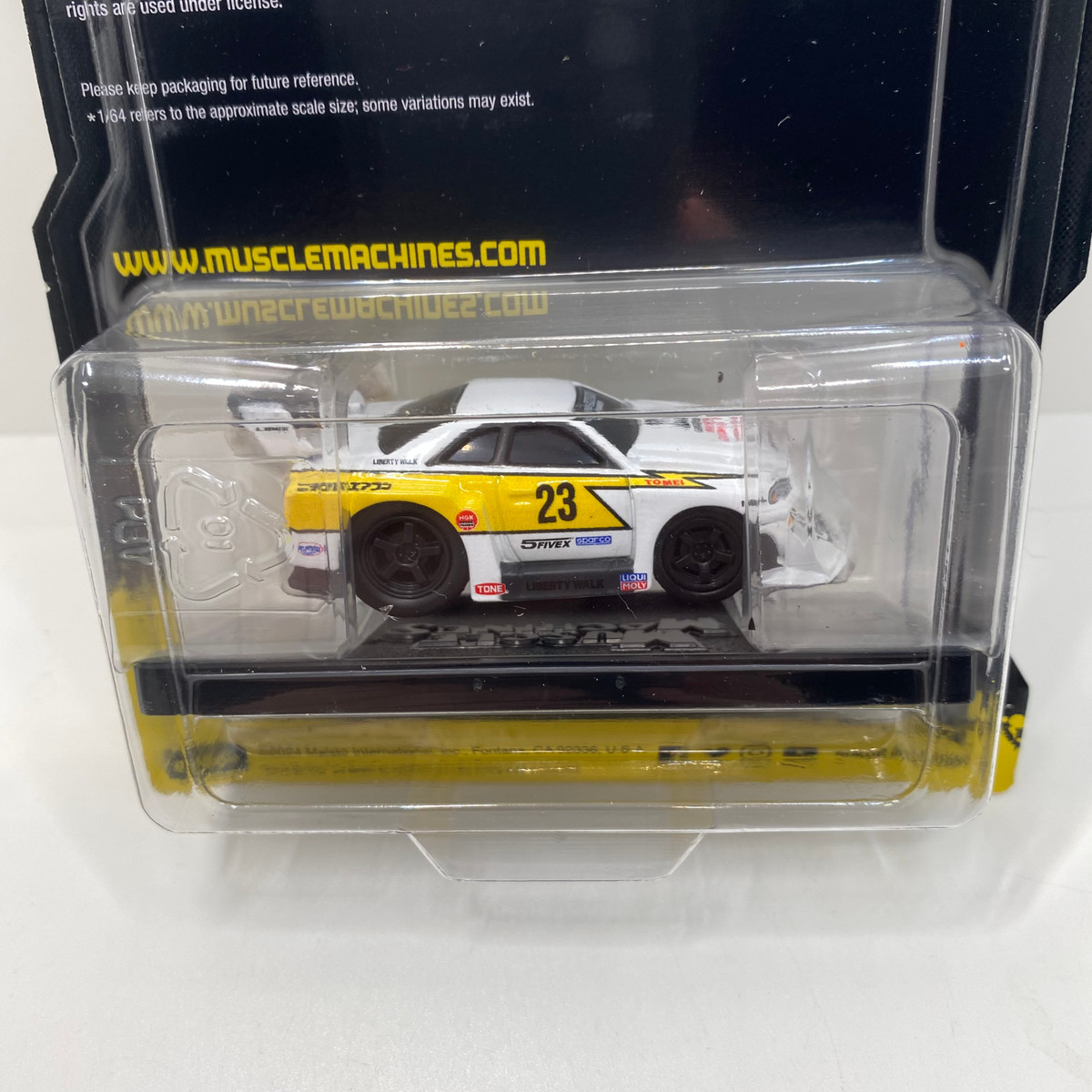 Muscle Machines 1:64 LBWK Nissan GT-R R34 Super Silhouette Skyline ...