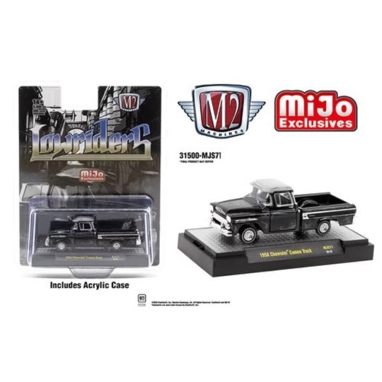 M2 Machines 1:64 1958 Chevrolet Cameo Pickup Truck Lowriders