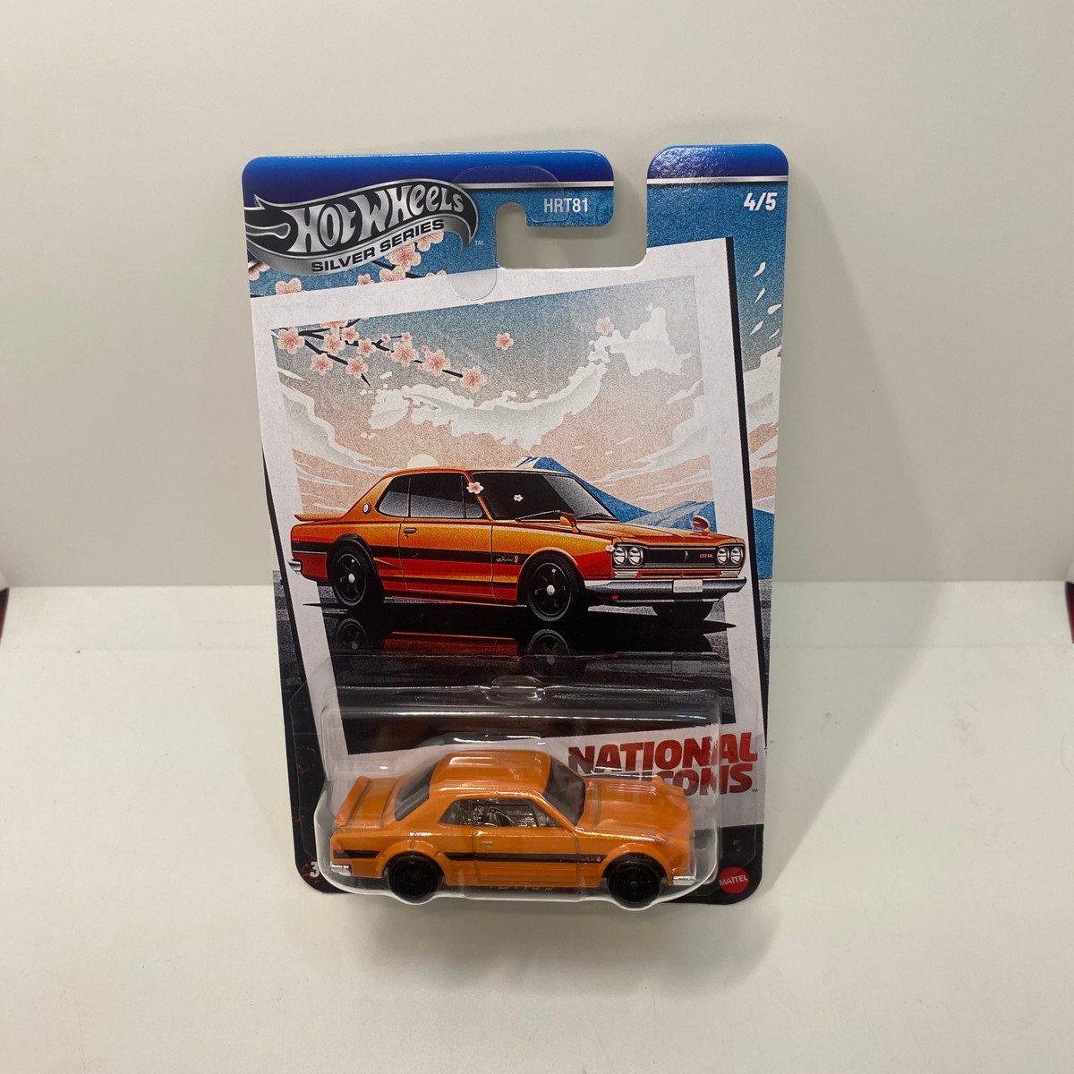 2025 Hot wheels Silver Series National Icons 1971 Nissan Skyline HT 2000 GT-R 