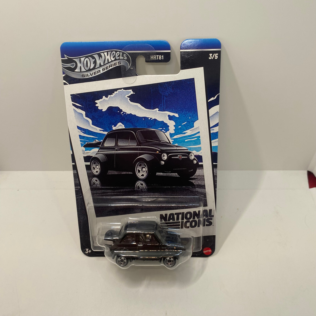 2025 Hot wheels Silver Series National Icons 60’s Fiat 500 D Modificado 