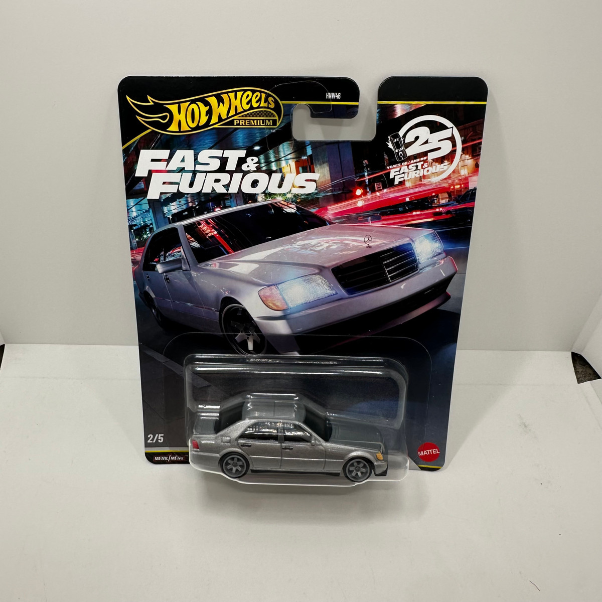 2026 HotWheels C3 SpecialSet 限定500 2026 HOT WHEELS 25TH FAST & FURIOUS PREMIUM MERCEDES-BENZ 500 SEL