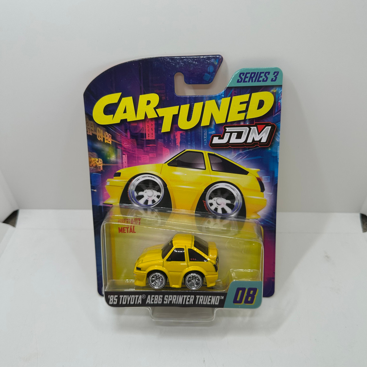 Car Tuned 1:64 JDM Tuners 85 Toyota AE86 Sprinter Trueno Series 3 