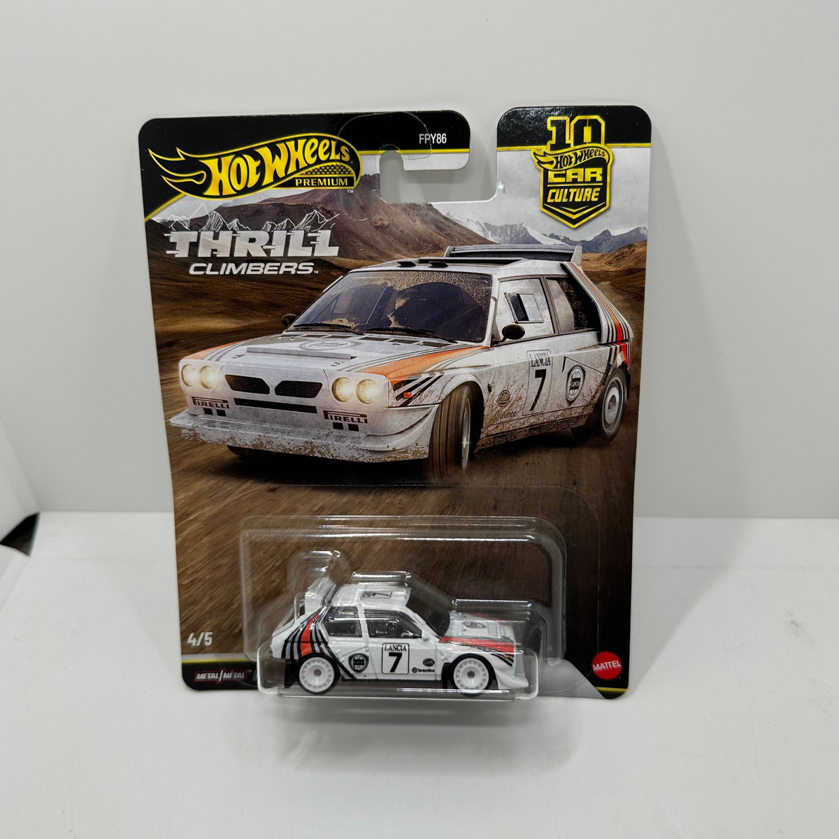 2026 Hot wheels Car Culture Thrill Climbers Lancia Delta S4