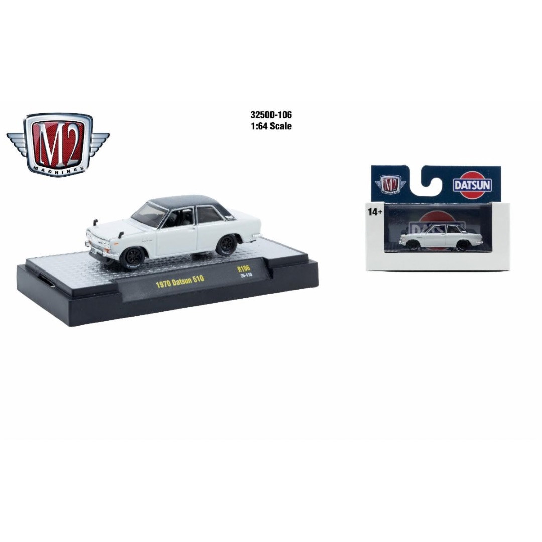 M2 Machines Auto Thentics 1970 Datsun 510 Release 106 