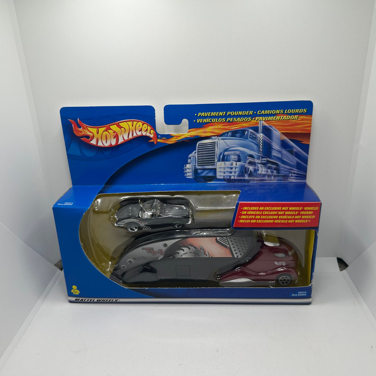 Hot wheels Pavement Pounder Treasure Hunt With 58 Corvette 