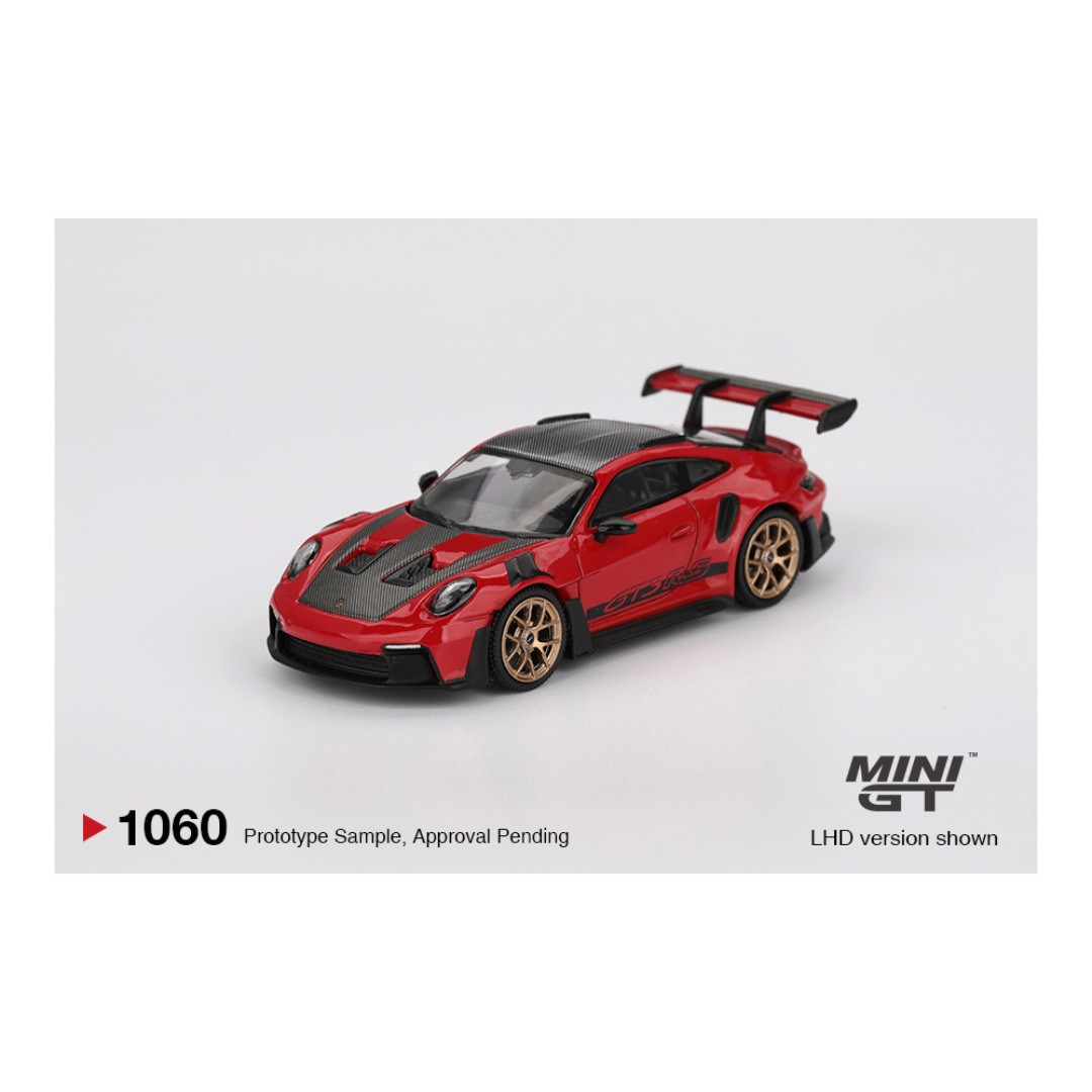 PREORDER: Mini GT 1:64 Porsche 911 (992) GT3 RS Weissach Package