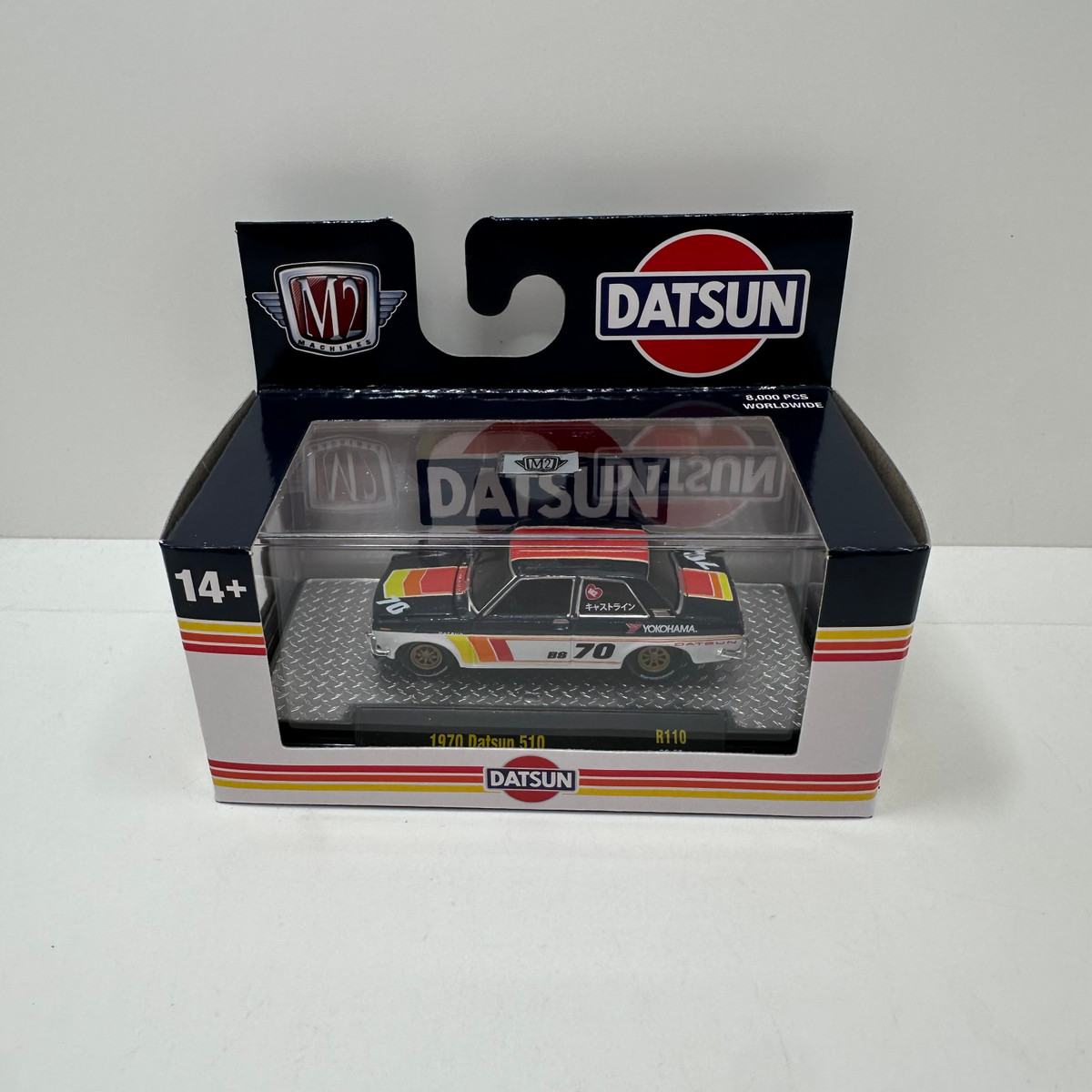 M2 Machines 1:64 Auto Thentics 1970 Datsun 510 Release 110 