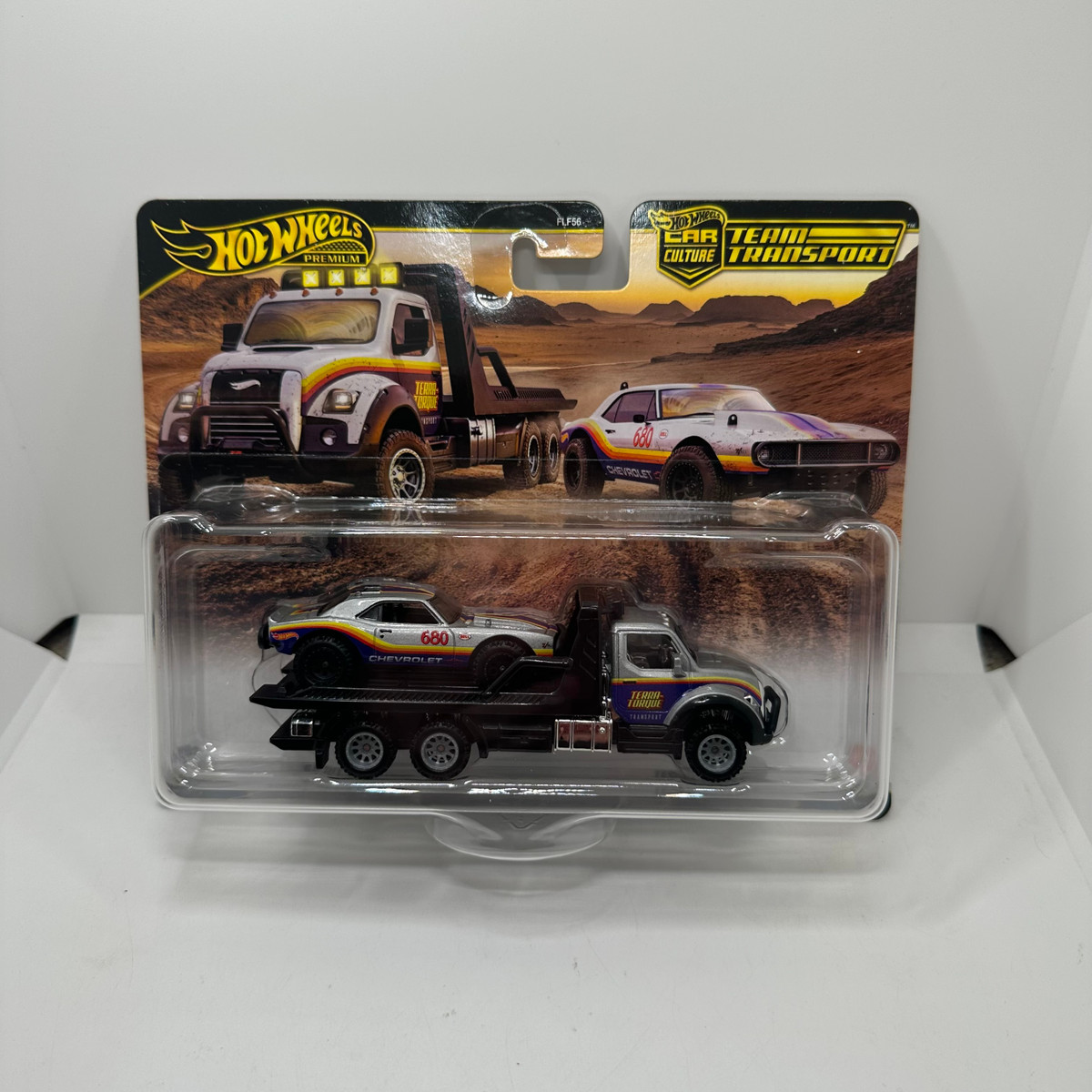 2026 Hot wheels 1:64 Car Culture Team Transport 67 Off Road Camaro & Terra Torque Release L 