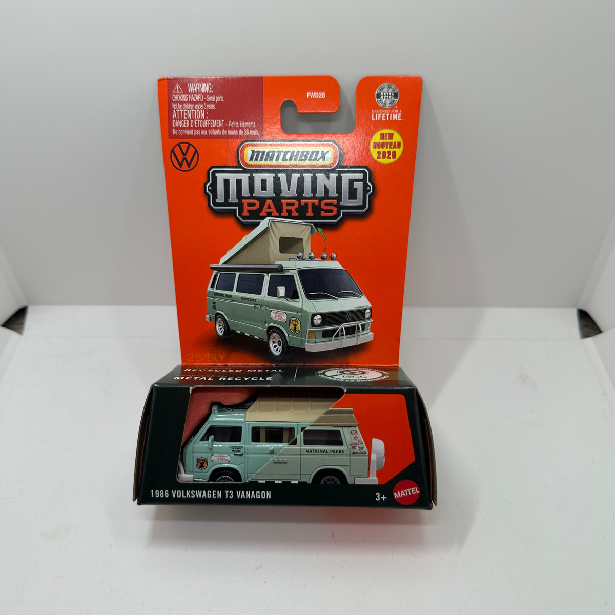 2026 Matchbox Moving Parts 1986 Volkswagen T3 Vanagon Release P 