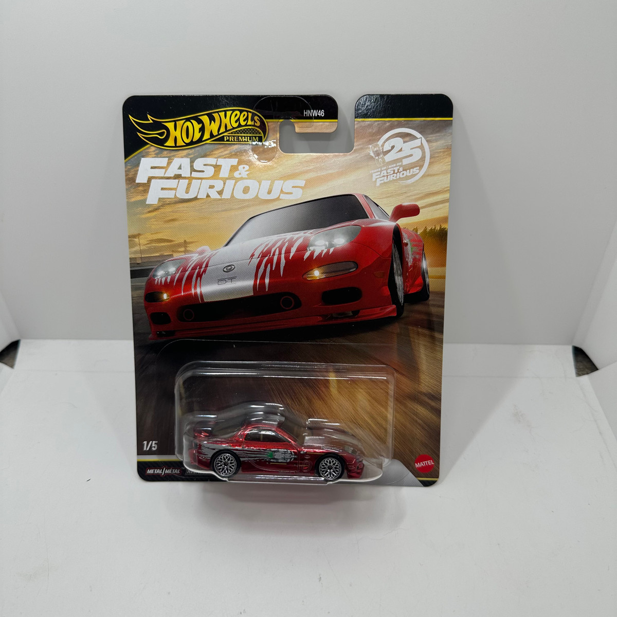 2026 Hot wheels 1/64 Fast & Furious Premium 1995 Mazda RX-7 Spectraflame Paint Release P 