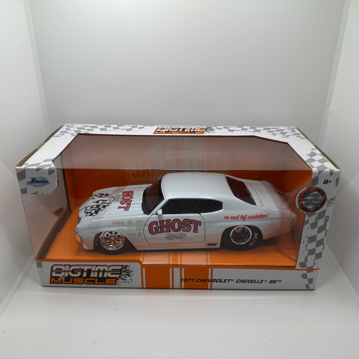 Jada 1/24 Bigtime Muscle Ghost 1971 Chevrolet Chevelle SS 
