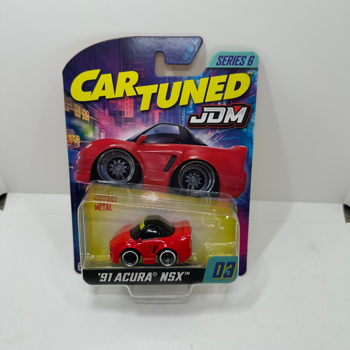 Car Tuned 1/64 JDM 91 Acura NSX Series 6 