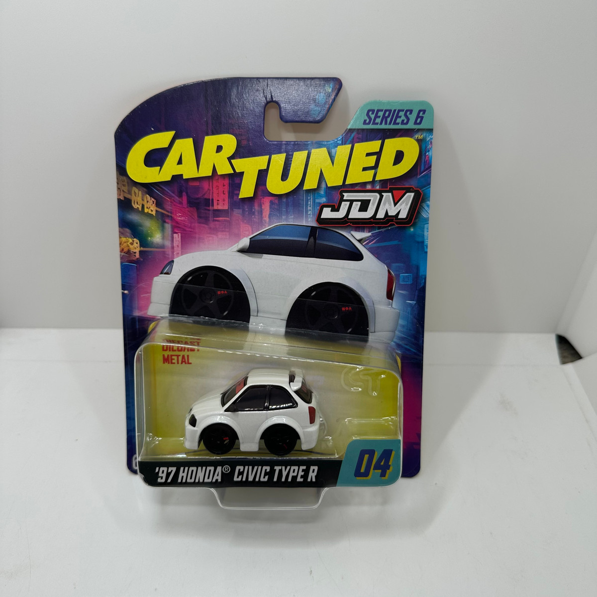 Car Tuned 1/64 JDM 97 Honda Civic Type R Series 6 
