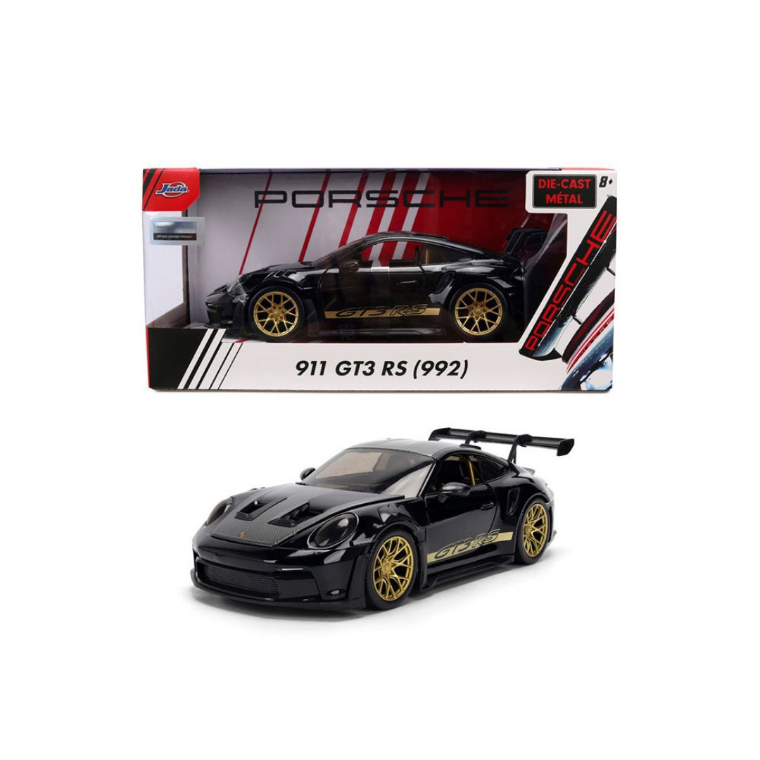 Jada 1/24 Hyper - Spec Porsche 911 GT3 RS (992) – In Black 
