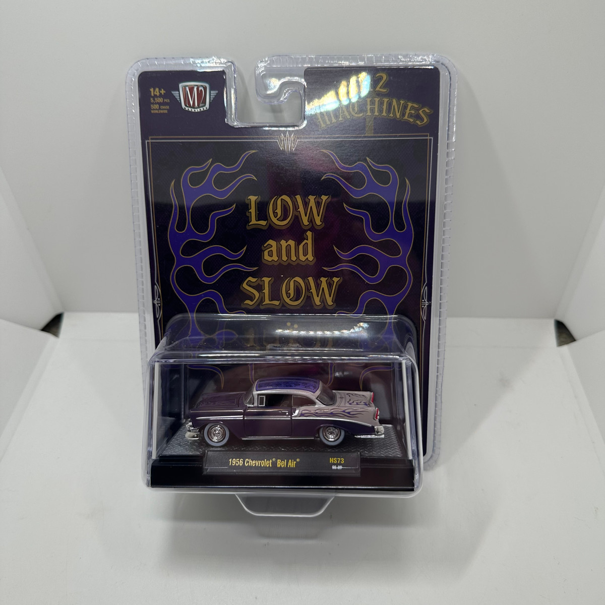 M2 Machines 1:64 1956 Chevrolet Bel Air Custom Low & Slow – Hobby Exclusive